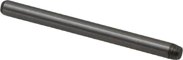 Made in USA - 1/8" Diam x 1-1/2" Pin Length 416 Stainless Steel Precision Dowel Pin - Passivated Finish, C 36-42 Hardness, 2 Beveled End - Apex Tool & Supply