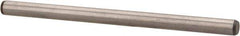 Made in USA - 1/8" Diam x 2" Pin Length 416 Stainless Steel Precision Dowel Pin - Passivated Finish, C 36-42 Hardness, 2 Beveled End - Apex Tool & Supply