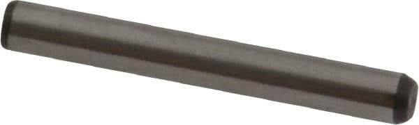 Made in USA - 5/32" Diam x 1-1/4" Pin Length 416 Stainless Steel Precision Dowel Pin - Passivated Finish, C 36-42 Hardness, 2 Beveled End - Apex Tool & Supply