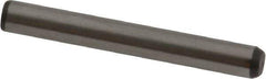 Made in USA - 5/32" Diam x 1-1/4" Pin Length 416 Stainless Steel Precision Dowel Pin - Passivated Finish, C 36-42 Hardness, 2 Beveled End - Apex Tool & Supply