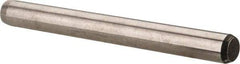 Made in USA - 5/32" Diam x 1-1/2" Pin Length 416 Stainless Steel Precision Dowel Pin - Passivated Finish, C 36-42 Hardness, 2 Beveled End - Apex Tool & Supply