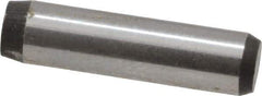 Made in USA - 5/32" Diam x 5/8" Pin Length 416 Stainless Steel Precision Dowel Pin - Passivated Finish, C 36-42 Hardness, 2 Beveled End - Apex Tool & Supply