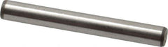 Made in USA - 3/16" Diam x 1-1/2" Pin Length 416 Stainless Steel Precision Dowel Pin - Passivated Finish, C 36-42 Hardness, 2 Beveled End - Apex Tool & Supply