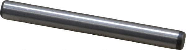 Made in USA - 3/16" Diam x 1-3/4" Pin Length 416 Stainless Steel Precision Dowel Pin - Passivated Finish, C 36-42 Hardness, 2 Beveled End - Apex Tool & Supply