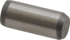 Made in USA - 3/16" Diam x 7/16" Pin Length 416 Stainless Steel Precision Dowel Pin - Passivated Finish, C 36-42 Hardness, 2 Beveled End - Apex Tool & Supply