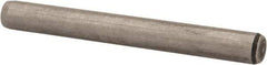 Made in USA - 1/4" Diam x 2-1/4" Pin Length 416 Stainless Steel Precision Dowel Pin - Passivated Finish, C 36-42 Hardness, 2 Beveled End - Apex Tool & Supply