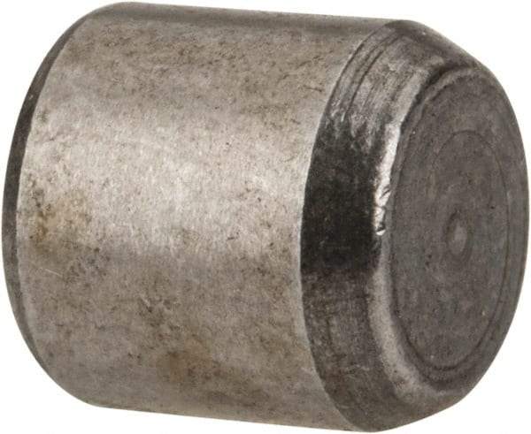 Made in USA - 1/4" Diam x 1/4" Pin Length 416 Stainless Steel Precision Dowel Pin - Passivated Finish, C 36-42 Hardness, 2 Beveled End - Apex Tool & Supply