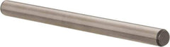 Made in USA - 1/4" Diam x 3-1/2" Pin Length 416 Stainless Steel Precision Dowel Pin - Passivated Finish, C 36-42 Hardness, 2 Beveled End - Apex Tool & Supply
