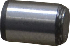 Made in USA - 1/4" Diam x 3/8" Pin Length 416 Stainless Steel Precision Dowel Pin - Passivated Finish, C 36-42 Hardness, 2 Beveled End - Apex Tool & Supply