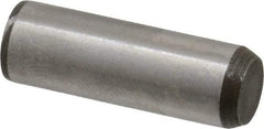 Made in USA - 1/4" Diam x 3/4" Pin Length 416 Stainless Steel Precision Dowel Pin - Passivated Finish, C 36-42 Hardness, 2 Beveled End - Apex Tool & Supply