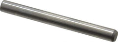 Made in USA - 5/16" Diam x 3" Pin Length 416 Stainless Steel Precision Dowel Pin - Passivated Finish, C 36-42 Hardness, 2 Beveled End - Apex Tool & Supply