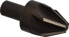 Keo - 1-1/2" Head Diam, 3/4" Shank Diam, 6 Flute 60° High Speed Steel Countersink - Apex Tool & Supply