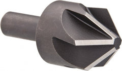Keo - 1-1/4" Head Diam, 1/2" Shank Diam, 6 Flute 90° High Speed Steel Countersink - Apex Tool & Supply