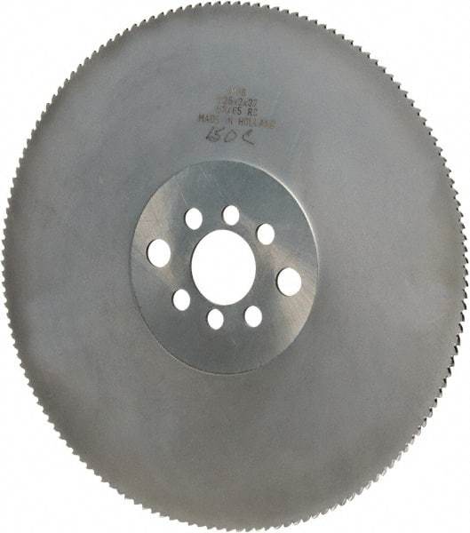 Kinkelder Saw - 225mm Blade Diam, 150 Teeth, High Speed Steel Cold Saw Blade - 32mm Arbor Hole Diam, 2mm Blade Thickness - Apex Tool & Supply