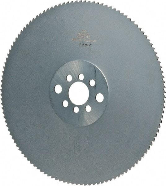Kinkelder Saw - 250mm Blade Diam, 120 Teeth, High Speed Steel Cold Saw Blade - 32mm Arbor Hole Diam, 2mm Blade Thickness - Apex Tool & Supply