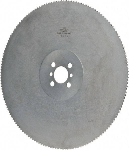 Kinkelder Saw - 315mm Blade Diam, 200 Teeth, High Speed Steel Cold Saw Blade - 40mm Arbor Hole Diam, 2.5mm Blade Thickness - Apex Tool & Supply