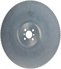 Kinkelder Saw - 350mm Blade Diam, 120 Teeth, High Speed Steel Cold Saw Blade - 40mm Arbor Hole Diam, 2.5mm Blade Thickness - Apex Tool & Supply