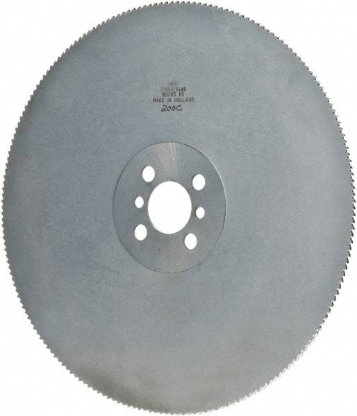 Kinkelder Saw - 350mm Blade Diam, 160 Teeth, High Speed Steel Cold Saw Blade - 40mm Arbor Hole Diam, 2.5mm Blade Thickness - Apex Tool & Supply