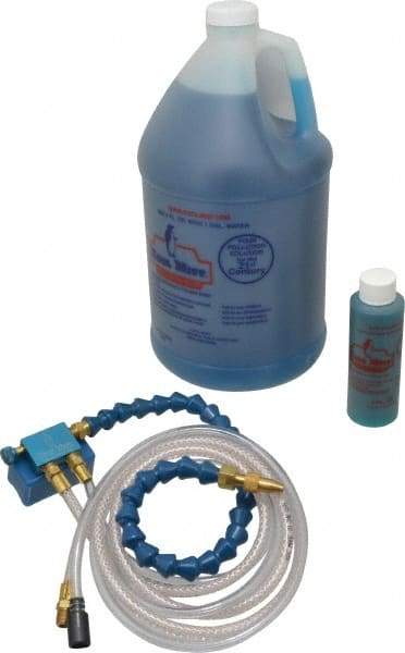 Kool Mist - 1 Gal Tank Capacity, Tankless Mist Coolant Unit - 4' Coolant Line Length, 18" Hose Length - Apex Tool & Supply