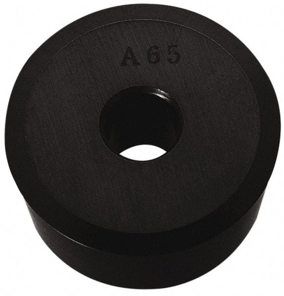Kyocera - RCMA106 T08015625AA Grade A65 Ceramic Turning Insert - Al2O3/TiC Finish, Round, 1-1/4" Inscr Circle, 0.394 Thick - Apex Tool & Supply