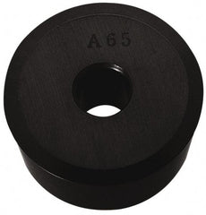 Kyocera - RCMA106 T08015625AA Grade A65 Ceramic Turning Insert - Al2O3/TiC Finish, Round, 1-1/4" Inscr Circle, 0.394 Thick - Apex Tool & Supply