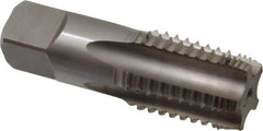 Hertel - 3/4-14 NPTF, 5 Flutes, Bright Finish, High Speed Steel, Interrupted Thread Pipe Tap - Apex Tool & Supply