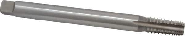 Hertel - 1/4-18 NPT, 5 Flute, High Speed Steel, Extension Pipe Tap - 6" OAL, 1-1/16" Thread Length - Apex Tool & Supply