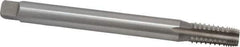 Hertel - 1/4-18 NPT, 5 Flute, High Speed Steel, Extension Pipe Tap - 6" OAL, 1-1/16" Thread Length - Apex Tool & Supply