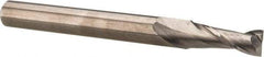 Hertel - 1", 3" LOC, 1" Shank Diam, 6" OAL, 2 Flute, Solid Carbide Square End Mill - Single End, AlTiN Finish, Spiral Flute, 30° Helix, Centercutting, Right Hand Cut, Right Hand Flute - Apex Tool & Supply