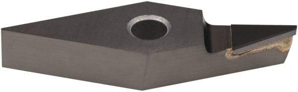 Hertel - HT-VNMX332 Grade HT420CD Polycrystalline Diamond (PCD) Turning Insert - Uncoated, Diamond, 3/8" Inscr Circle, 3/16" Thick, 1/32" Corner Radius - Apex Tool & Supply