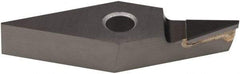 Hertel - HT-VNMX330.5 Grade HT420CD Polycrystalline Diamond (PCD) Turning Insert - Uncoated, Diamond, 3/8" Inscr Circle, 3/16" Thick, 0.0078" Corner Radius - Apex Tool & Supply