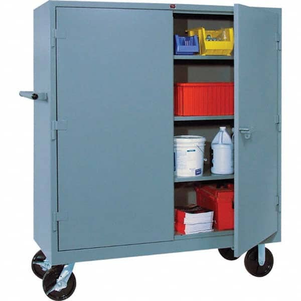 Lyon - 3 Shelf Locking Storage Cabinet - Apex Tool & Supply