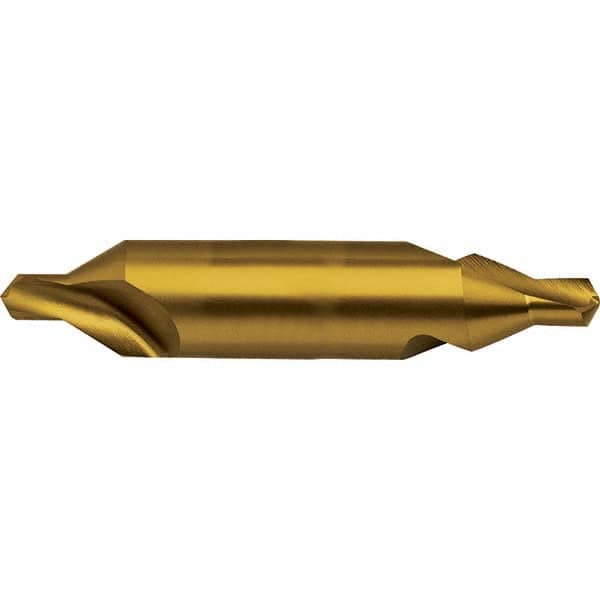 Guhring - Metric Plain Cut 60° Incl Angle High Speed Steel Combo Drill & Countersink - Apex Tool & Supply