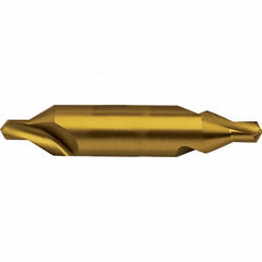Guhring - Metric Plain Cut 60° Incl Angle High Speed Steel Combo Drill & Countersink - Apex Tool & Supply