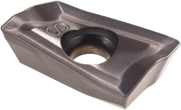 Kyocera - BDMT170408 JS Grade PR1225 Carbide Milling Insert - Megacoat Finish, 4.9mm Thick, 0.8mm Corner Radius - Apex Tool & Supply