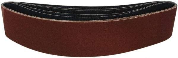 Tru-Maxx - 6" Wide x 89" OAL, 60 Grit, Aluminum Oxide Abrasive Belt - Aluminum Oxide, Coarse, Coated, X Weighted Cloth Backing, Dry - Apex Tool & Supply