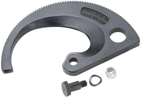Ideal - 1 Piece Stainless Steel Cable Cutter Blade - For 35-053 - Apex Tool & Supply