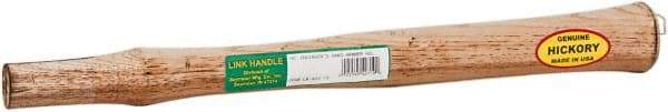 Made in USA - 16" Long Replacement Handle for Sledge Hammers - 1" Eye Length x 3/4" Eye Width, Hickory, 3 to 4 Lb Capacity, Material Grade Type B - Apex Tool & Supply