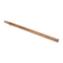 Made in USA - 30" Long Replacement Handle for Sledge Hammers - 1-1/4" Eye Length x 1" Eye Width, Hickory, Material Grade Type B - Apex Tool & Supply