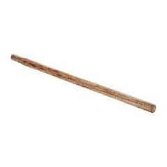 Made in USA - 36" Long Replacement Handle for Sledge Hammers - 1-3/8" Eye Length x 1" Eye Width, Hickory, Material Grade Type B - Apex Tool & Supply