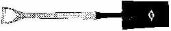 NUPLA - Shovels, Spades, Diggers & Hoes Type: Spade Blade Width (Inch): 7-1/2 - Apex Tool & Supply