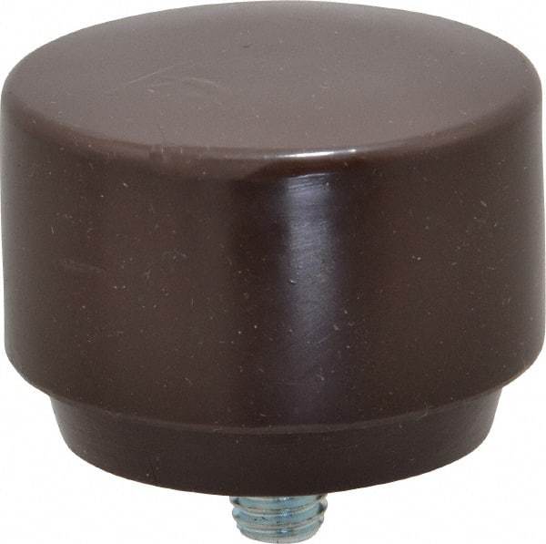 NUPLA - 2" Face Diam, Grade Soft, Brown Soft Face Hammer Tip - Plastic - Apex Tool & Supply