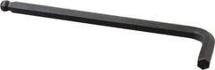 Eklind - 3/8" Hex, Long Arm, Ball End Hex Key - 6-3/4" OAL, Steel, Inch System of Measurement - Apex Tool & Supply