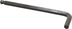 Eklind - 10mm Hex, Long Arm, Ball End Hex Key - 6-37/64" OAL, Steel, Metric System of Measurement - Apex Tool & Supply