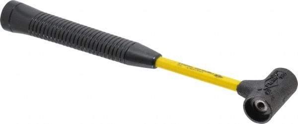NUPLA - 1/2 Lb Head 1" Face Composite Nonmarring Hammer without Faces - Fiberglass Handle - Apex Tool & Supply