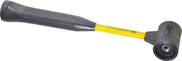 NUPLA - 1 Lb Head 1-1/2" Face Composite Nonmarring Hammer without Faces - Fiberglass Handle - Apex Tool & Supply