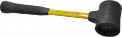 NUPLA - 2-1/2 Lb Head 2-1/2" Face Composite Nonmarring Hammer without Faces - Fiberglass Handle - Apex Tool & Supply