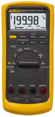 Fluke - 2 Piece, Digital Multimeter Kit - 1,000 Volt Max, 10 Max Amp - Apex Tool & Supply