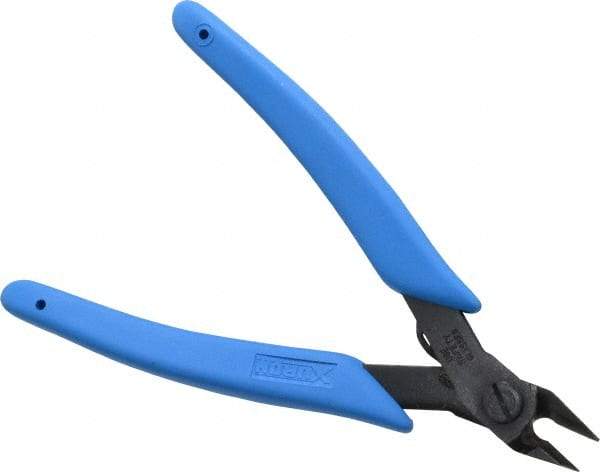 Xuron - 4-7/8" OAL, 14 AWG Capacity, Flush Cutter - Apex Tool & Supply
