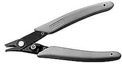 Xuron - 5" OAL, 0.05" Capacity, Flush Cutter Pliers - Lead Retainer Head - Apex Tool & Supply